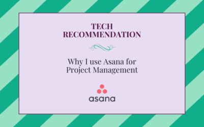 Tech Recommendation: Asana for Project Management